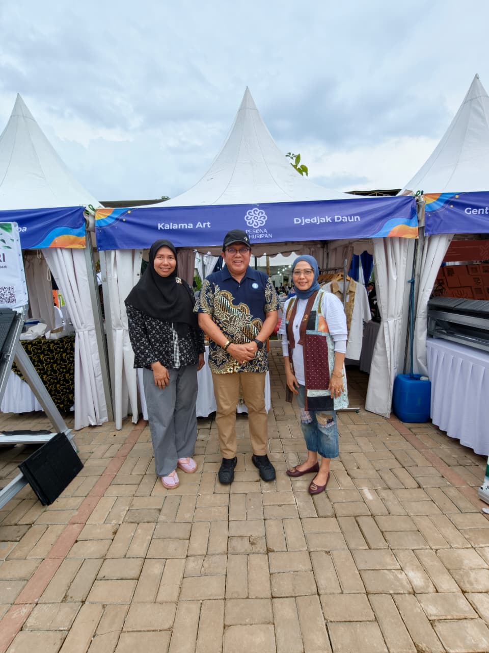 Menghadiri Lounching Program Gentengisasi oleh Pesona Kahuripan 12